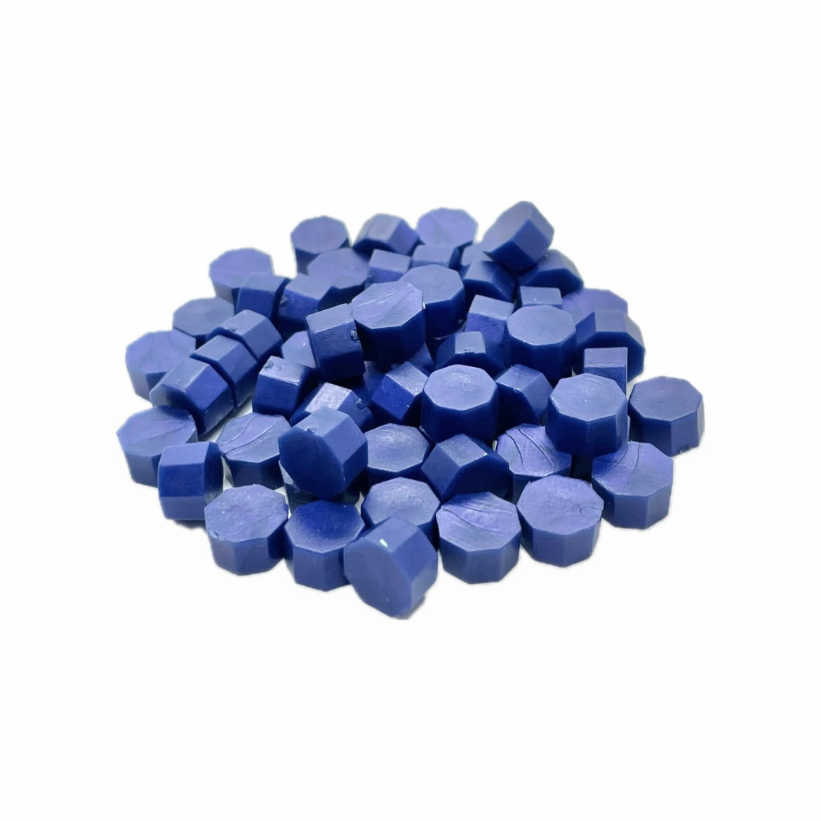 シーリングワックス 50g|八角型 ディープブルー