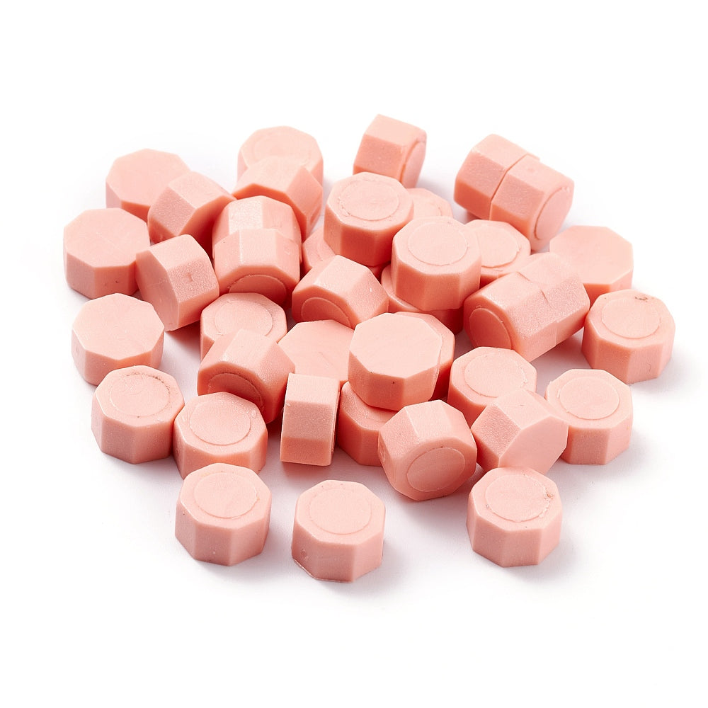 シーリングワックス 50g|八角型 コーラルヴェール
