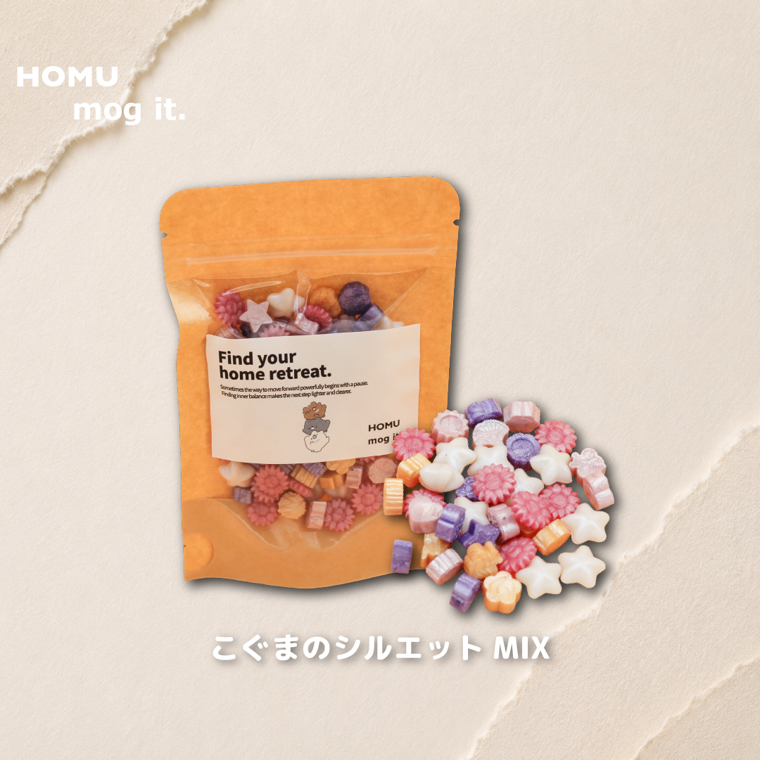 HOMU × mog it. vol.2｜コラボレーションワックス