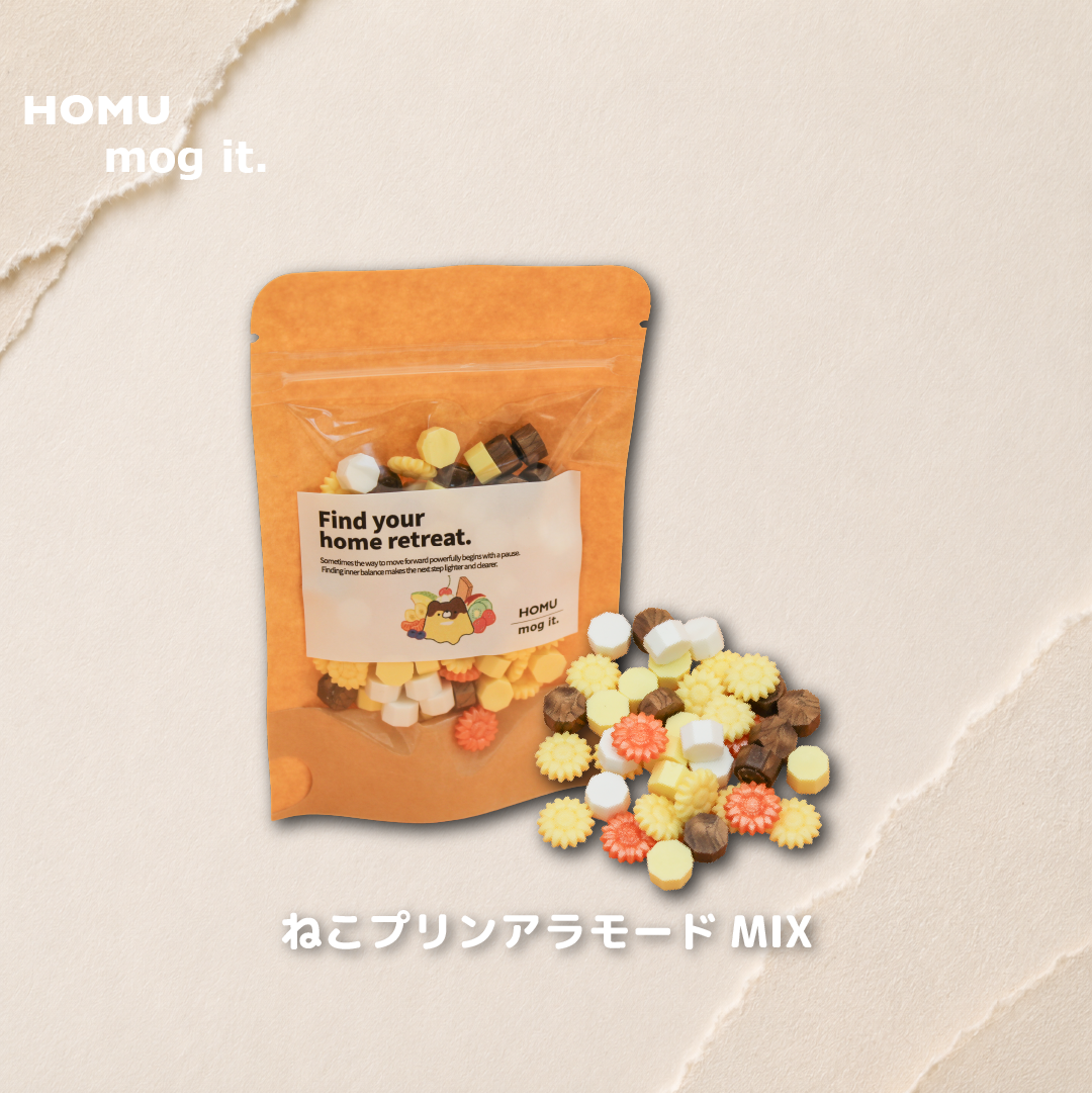 HOMU × mog it. vol.2｜コラボレーションワックス
