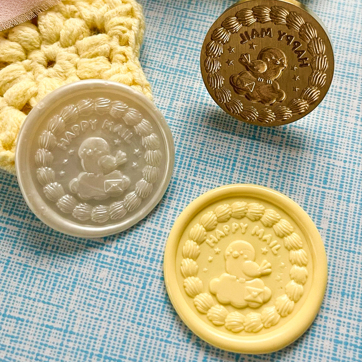 3Dスタンプヘッド｜HAPPY MAIL 30mm