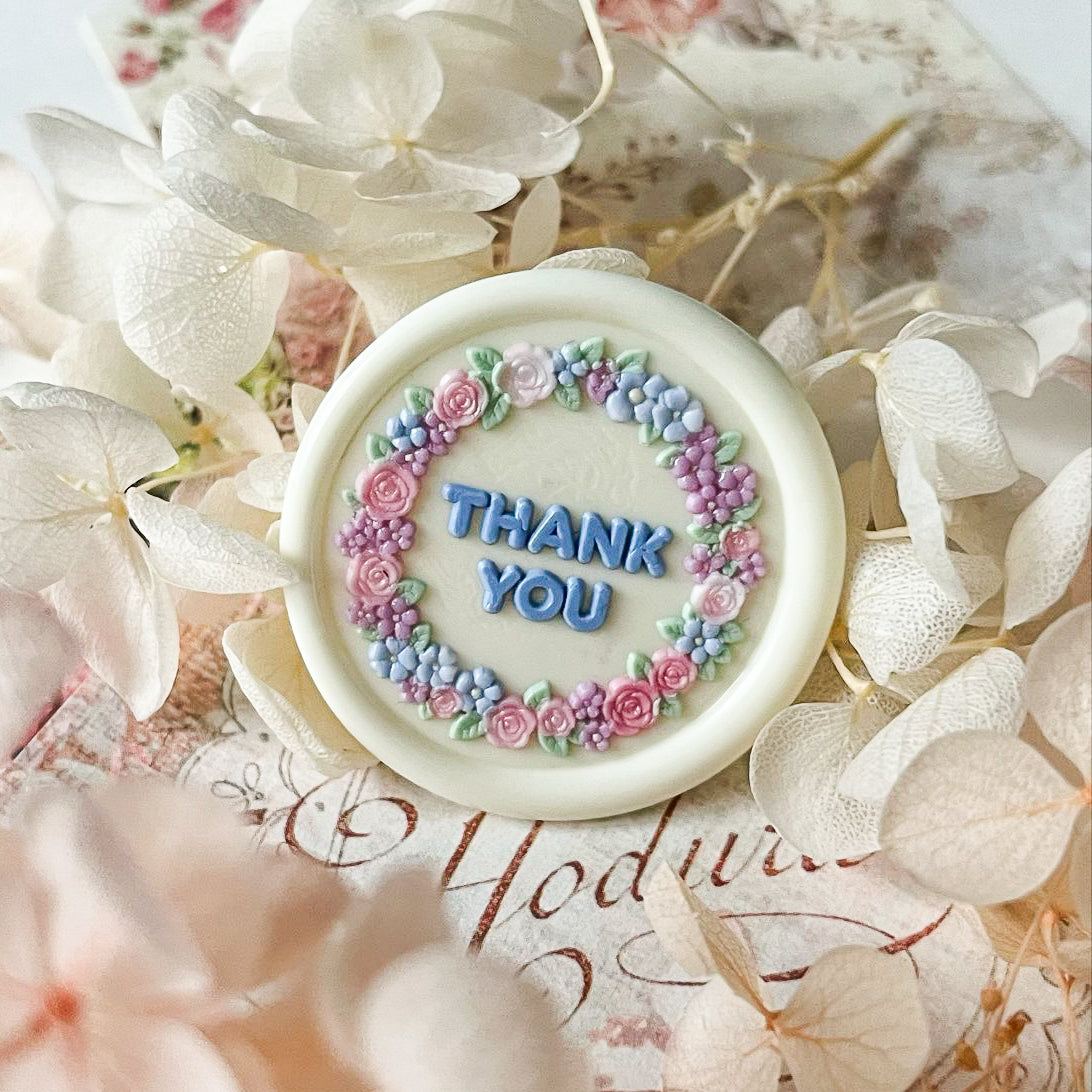 3Dスタンプヘッド｜THANK YOU 30mm