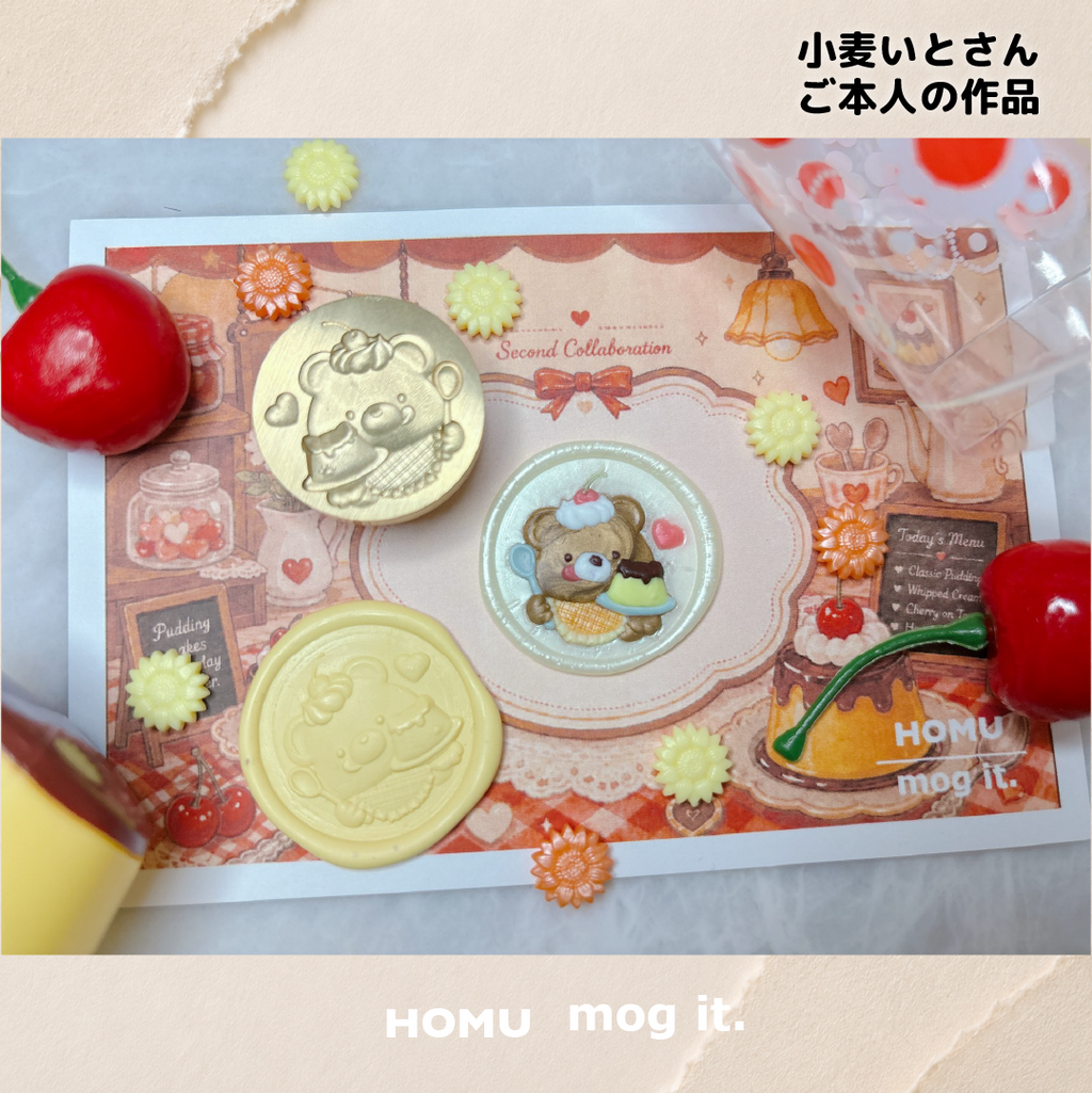 HOMU × mog it. vol.2｜ねこプリンアラモード