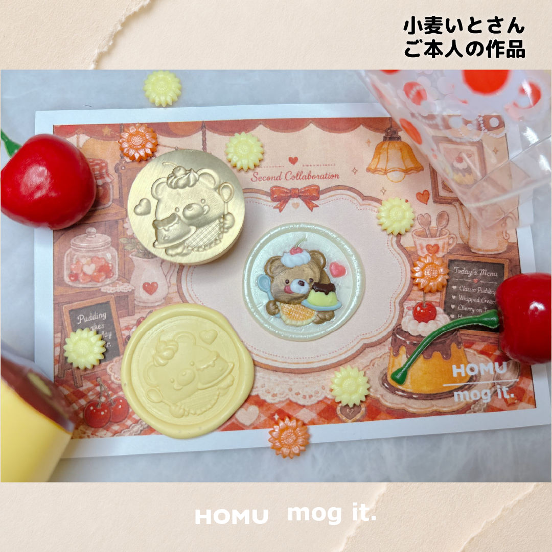 HOMU × mog it. vol.2｜ねこプリンアラモード