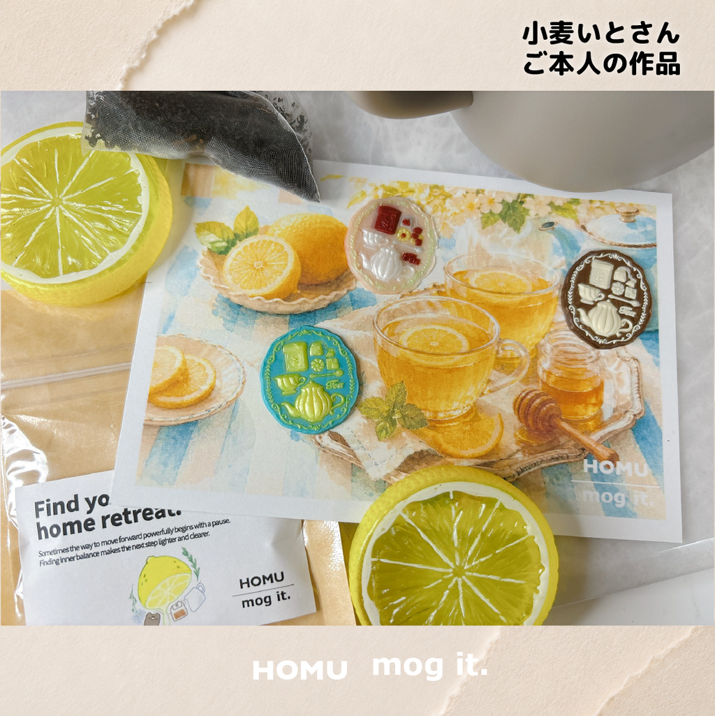 HOMU × mog it. vol.2｜小さな紅茶棚