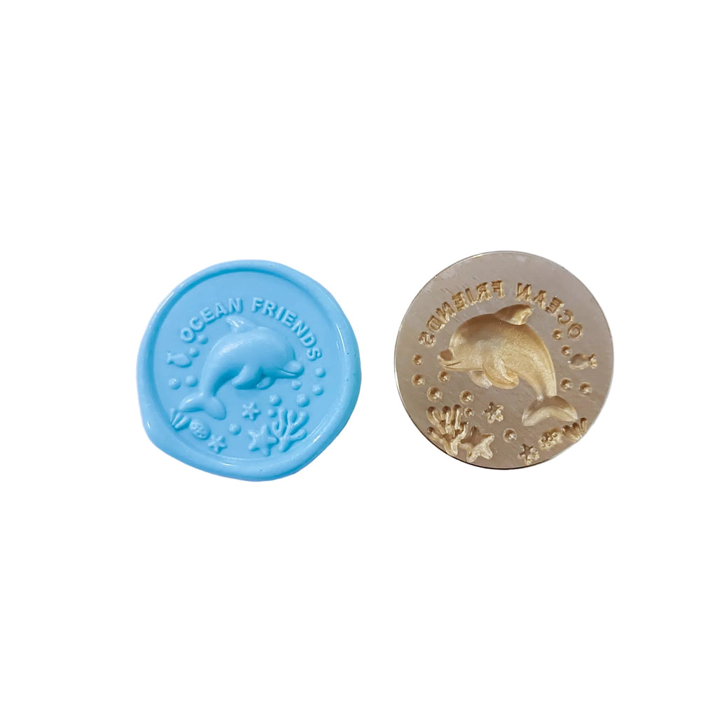 3Dシーリングスタンプヘッド｜OCEAN FRIENDS 25mm
