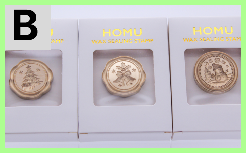 シーリングスタンプセット｜クリスマスオーナメント