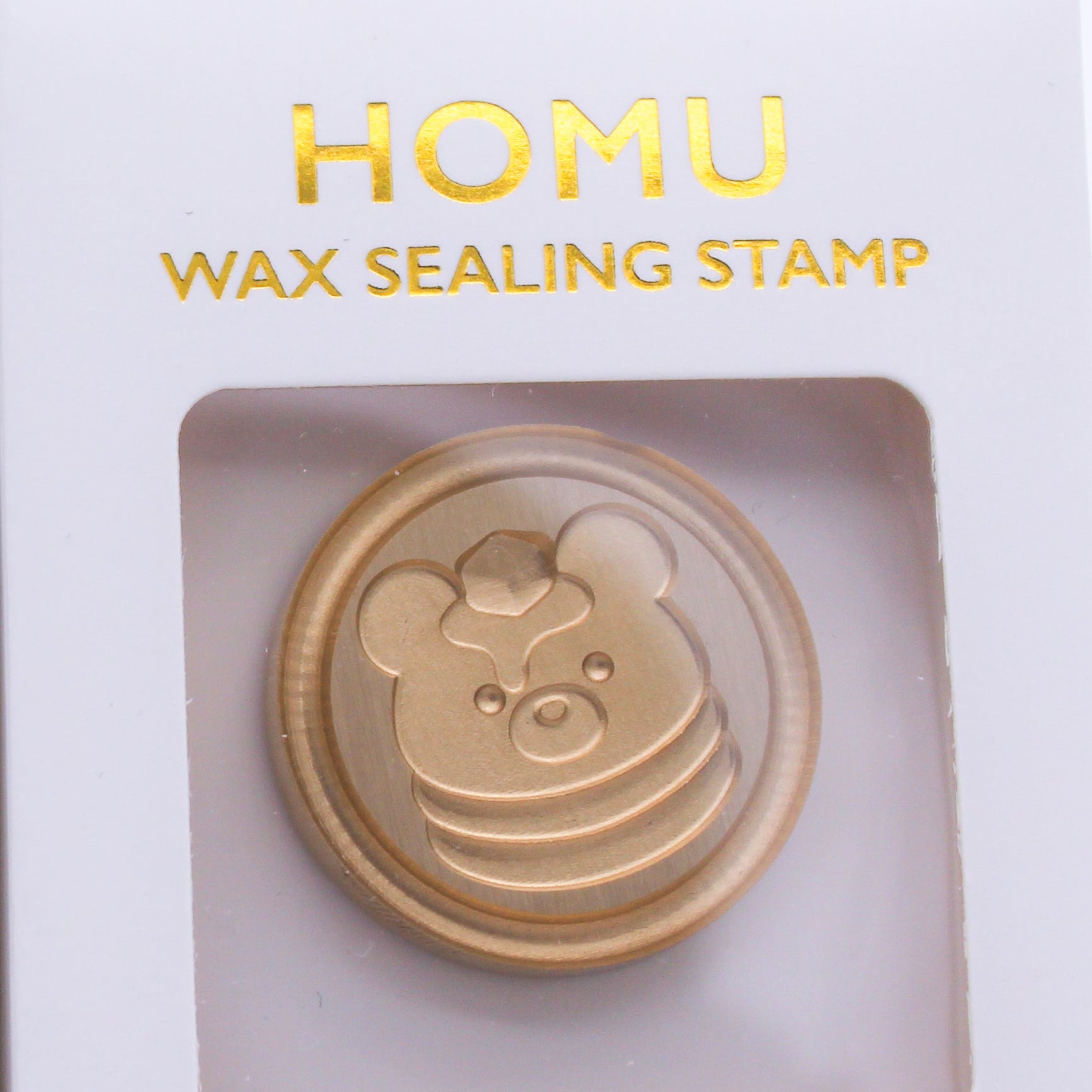 3Dスタンプヘッド｜くまパンケーキ 30mm