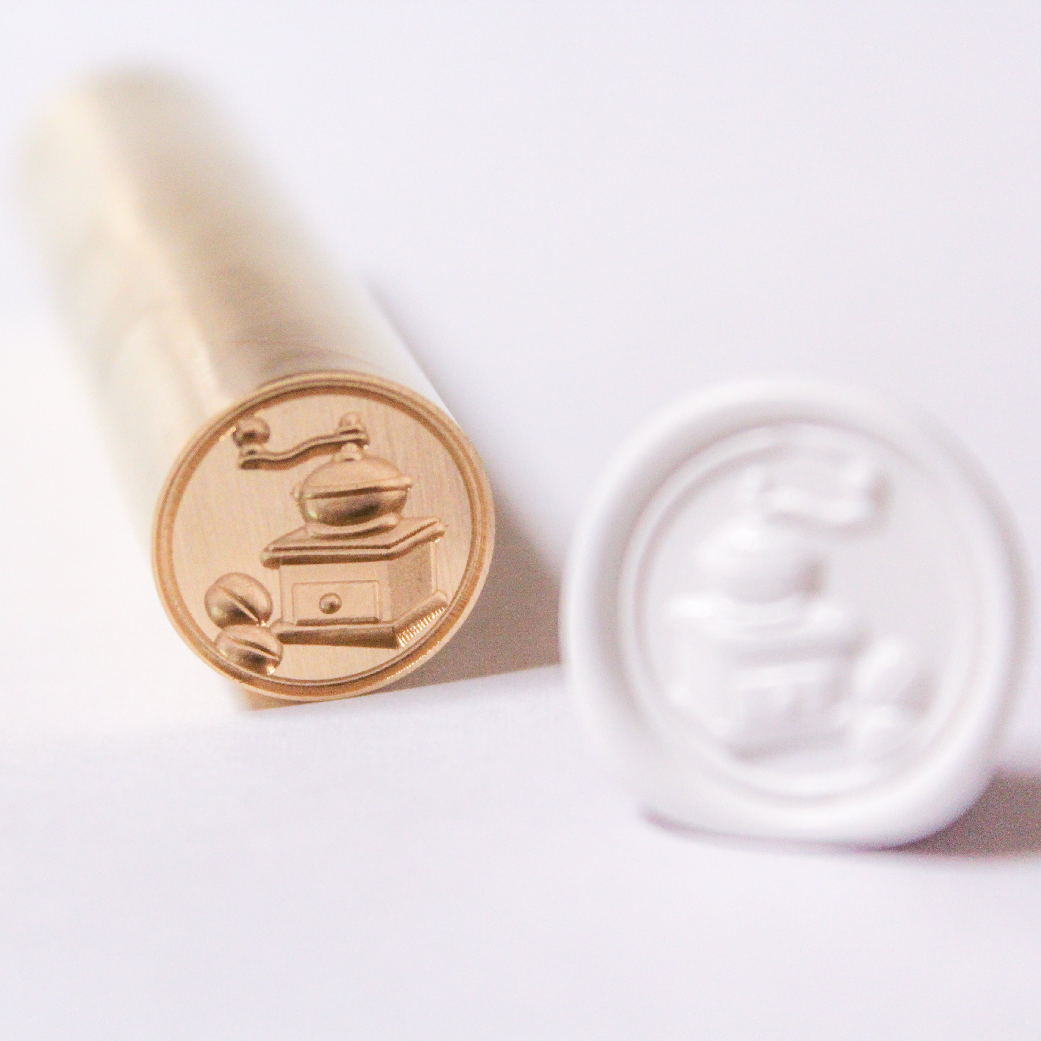 3Dスタンプヘッド｜COFFEE MILL 15mm 筒型