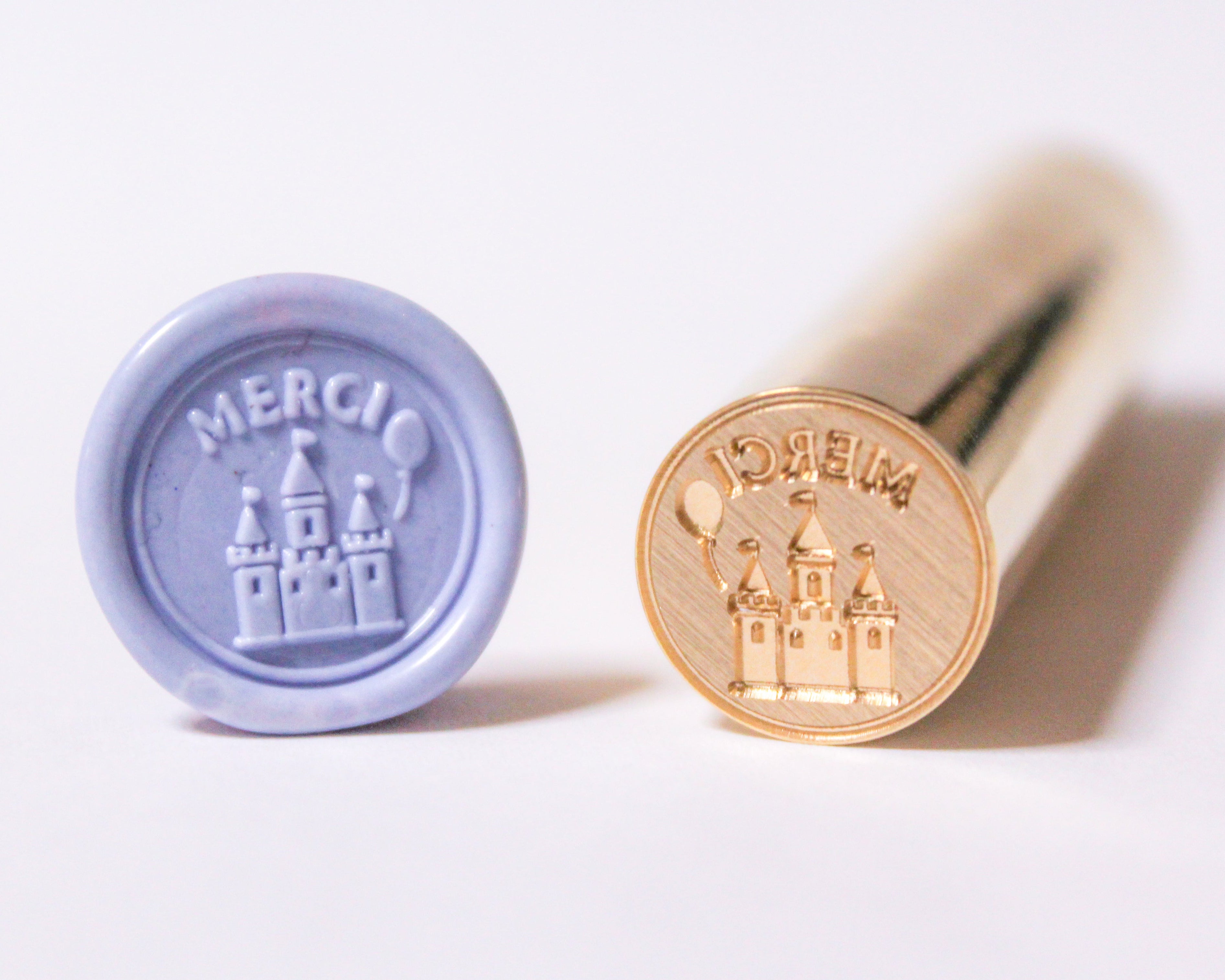 3Dスタンプヘッド｜MERCI CASTLE 15mm 筒型