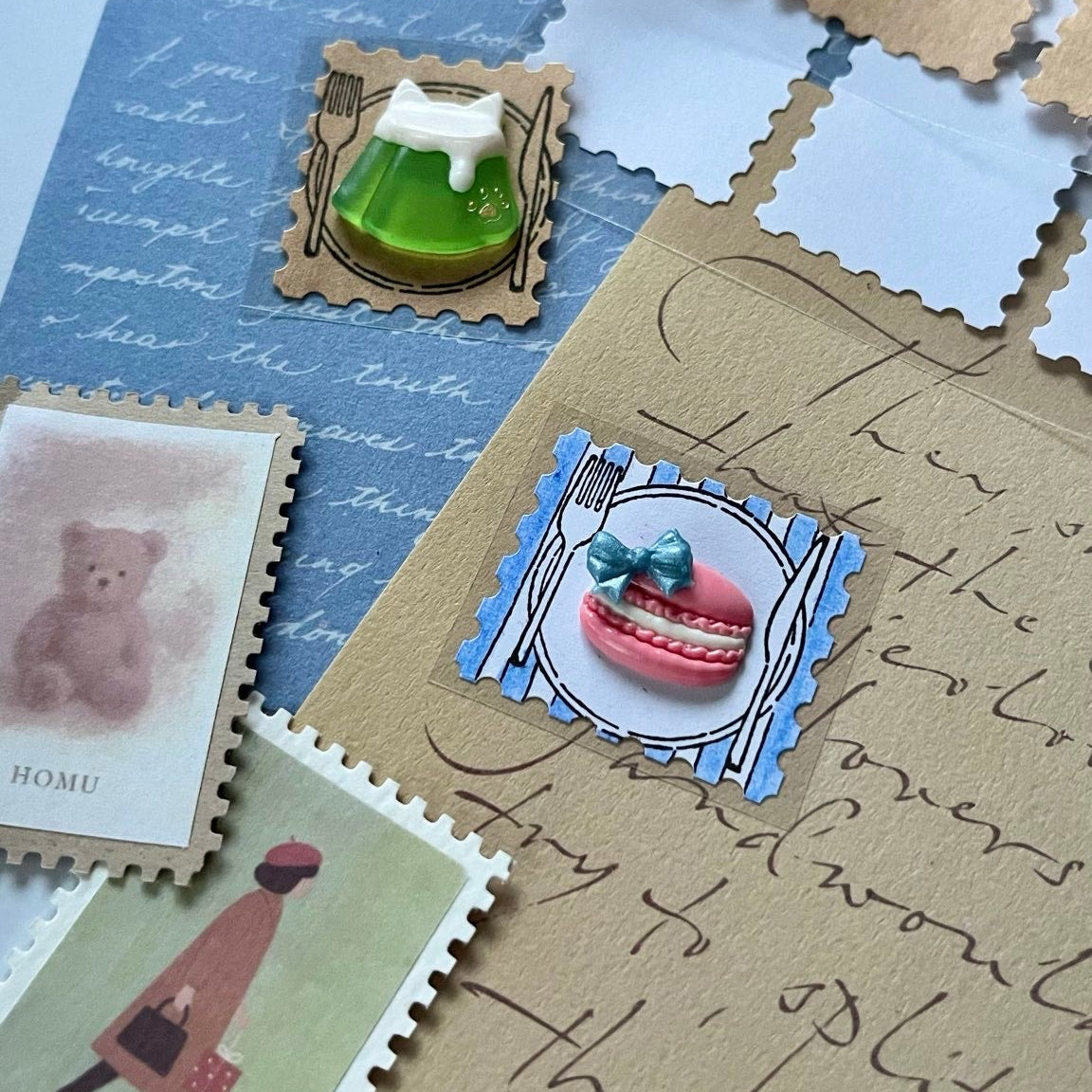 3D stamp head | Cat pudding 30mm