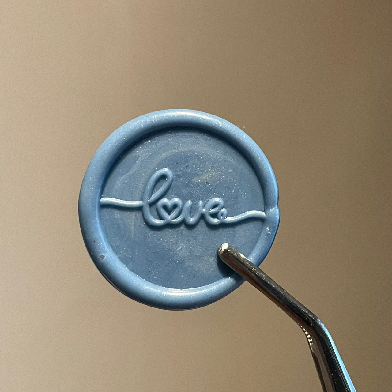 3Dスタンプヘッド｜LOVEの刻印