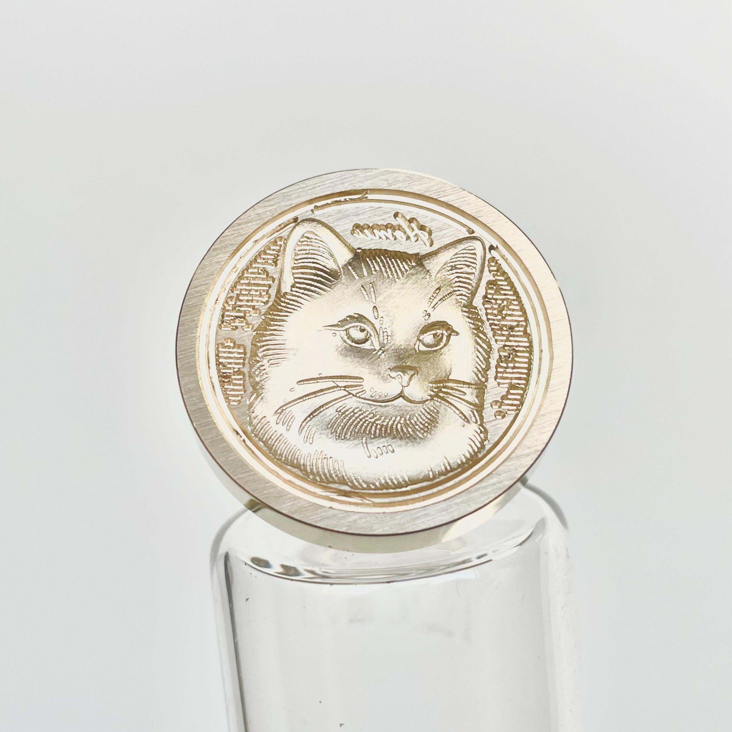 3Dスタンプヘッド｜猫様の肖像画