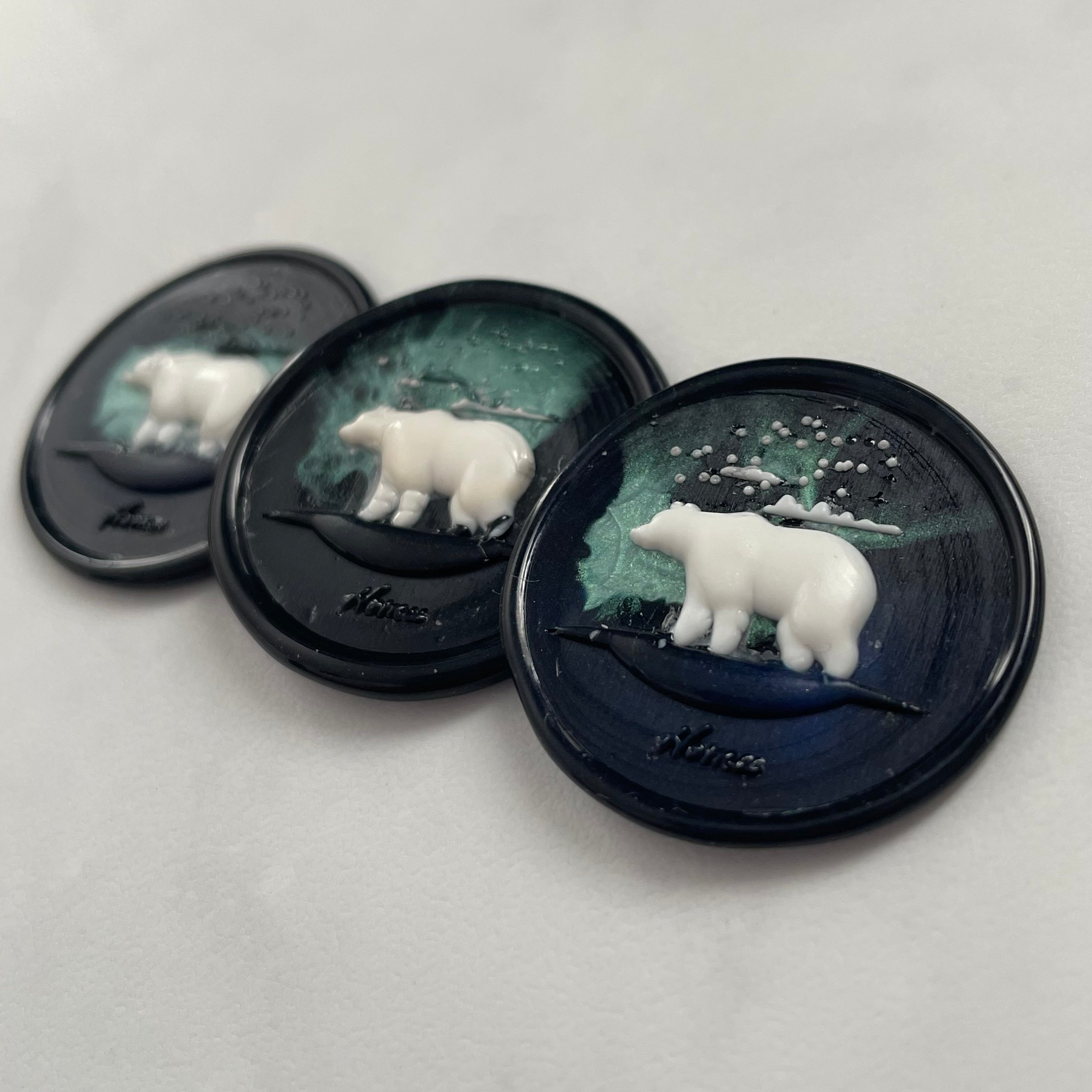 3Dスタンプヘッド｜ホッキョクグマ