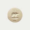 3D Stamp Head | Polar Bear 25mm