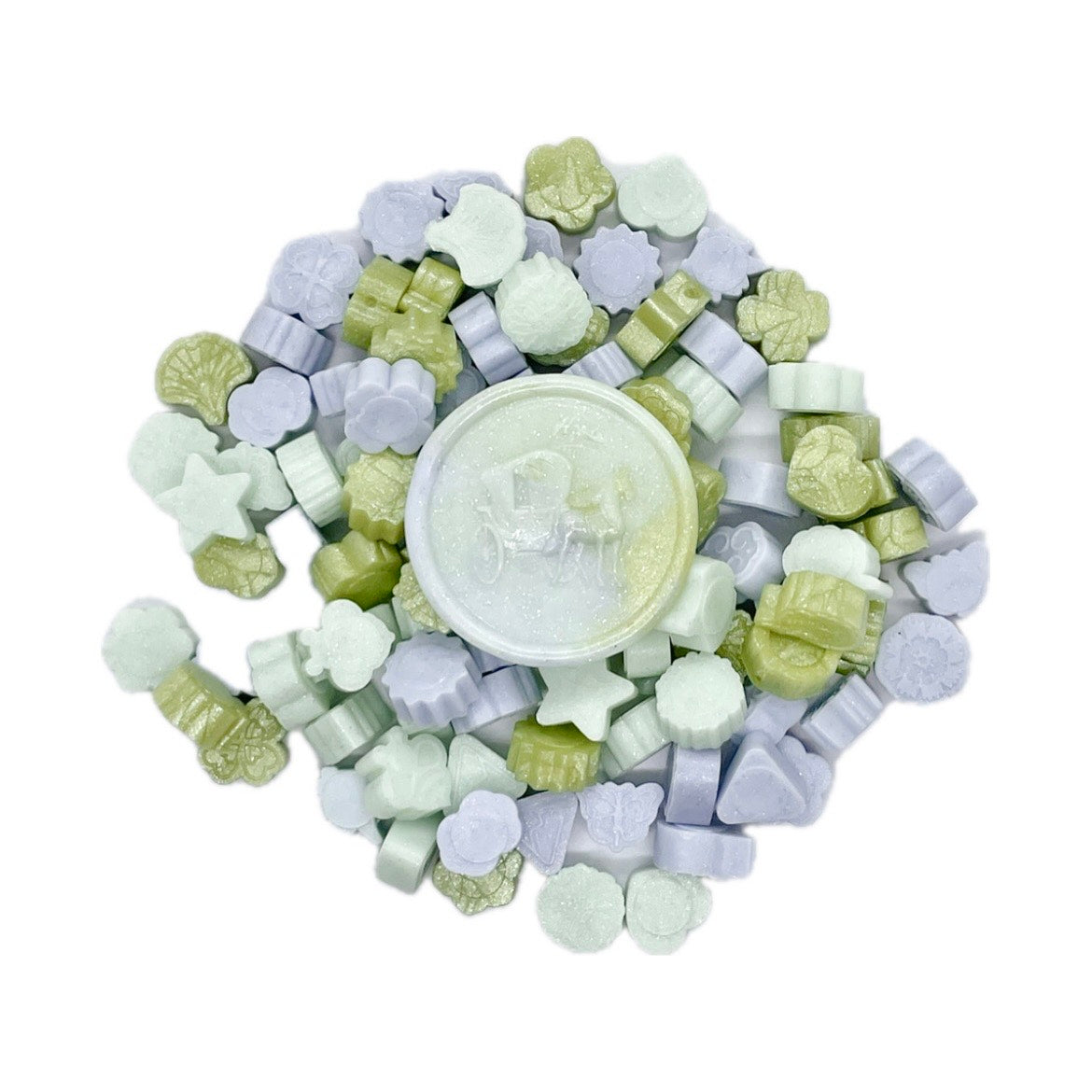シーリングワックス 35g｜絵柄入り ライムミント