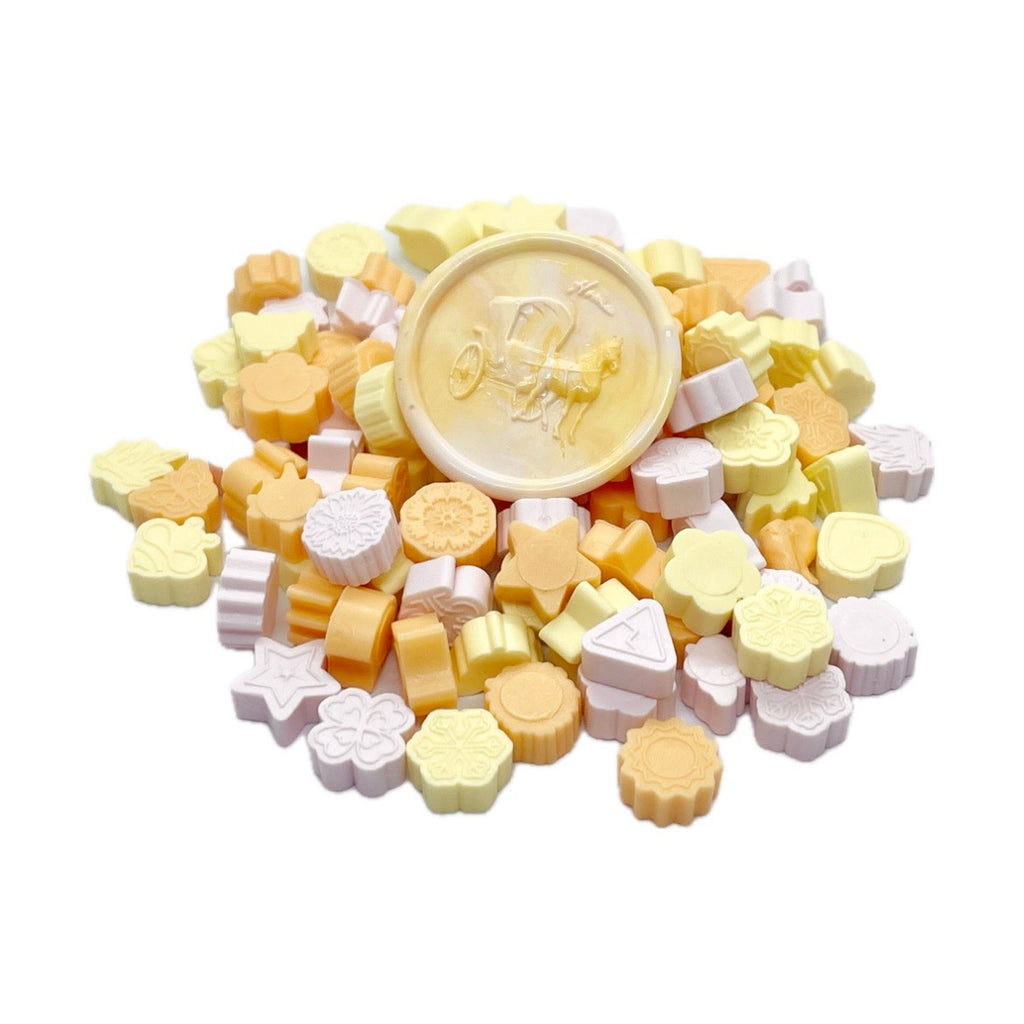 シーリングワックス 35g｜絵柄入り フレッシュオレンジ