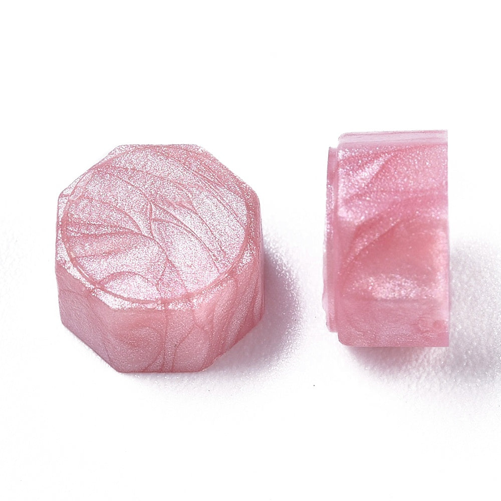 シーリングワックス 50g｜八角型 ピンクミックス