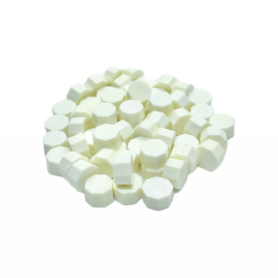 シーリングワックス 50g｜八角型 スノーホワイト