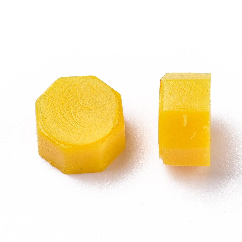 シーリングワックス 50g｜八角型 イエロー