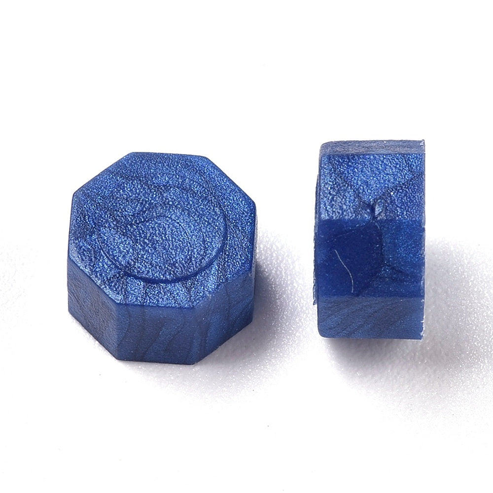 シーリングワックス 50g｜八角型 ロイヤルブルー