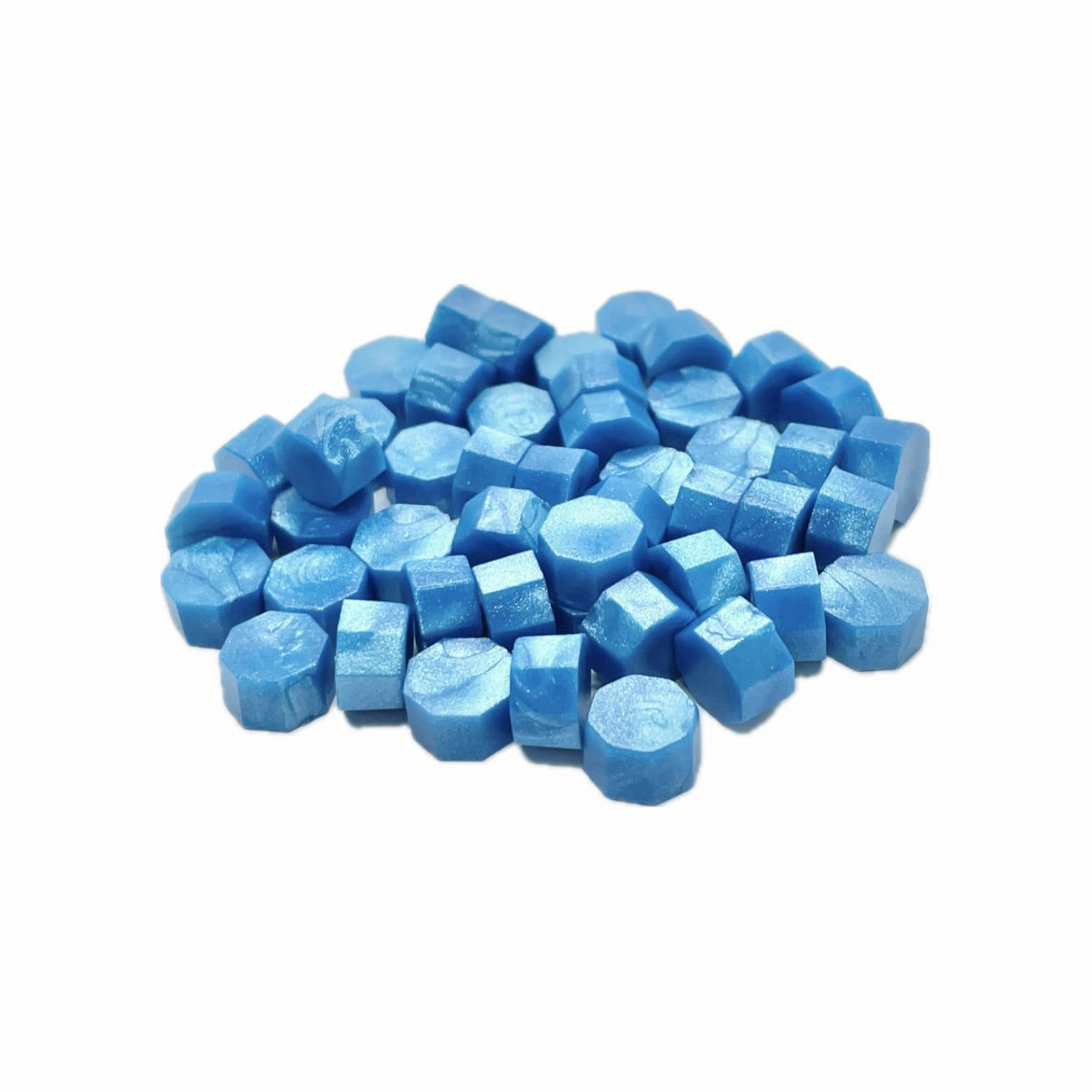 シーリングワックス 50g｜八角型 スカイブルー