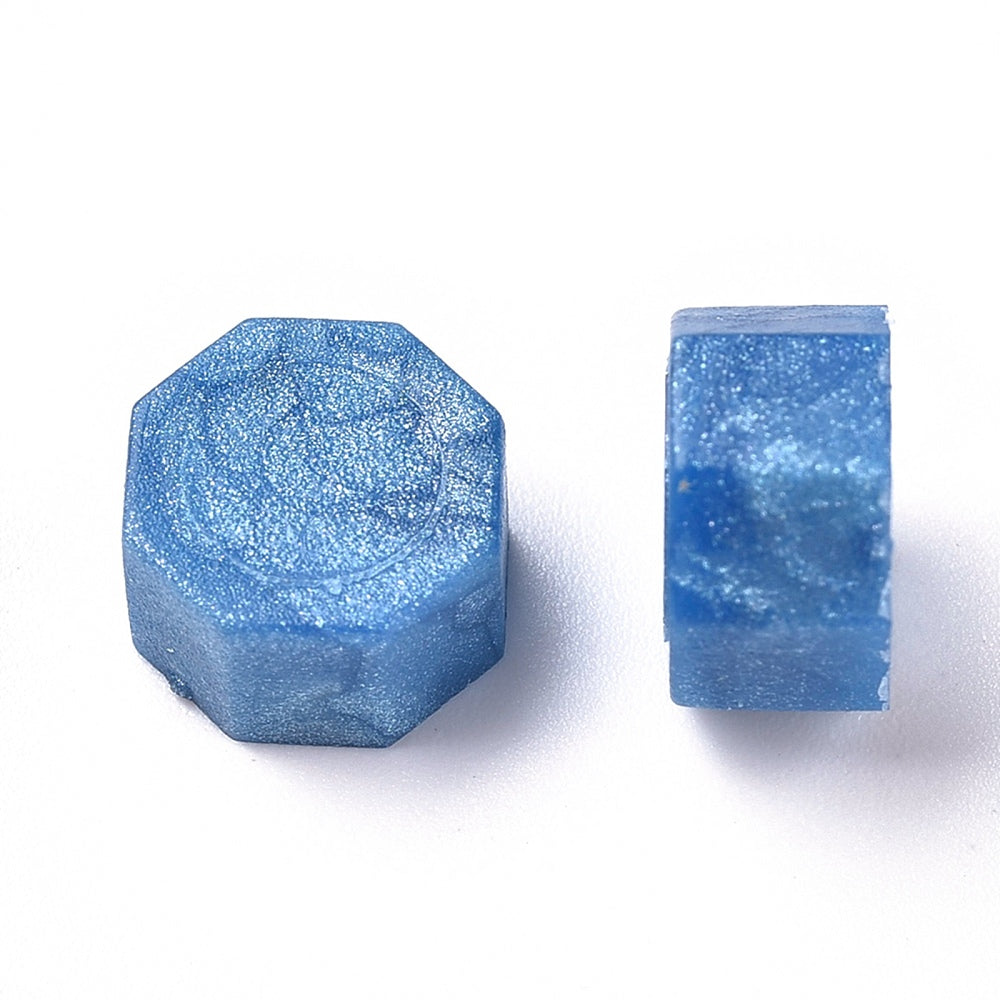 シーリングワックス 50g｜八角型 スカイブルー