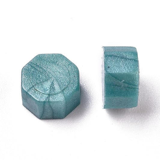 シーリングワックス 50g｜八角型 ナイルブルー