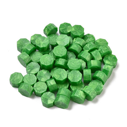 シーリングワックス 50g｜八角型 グリーン