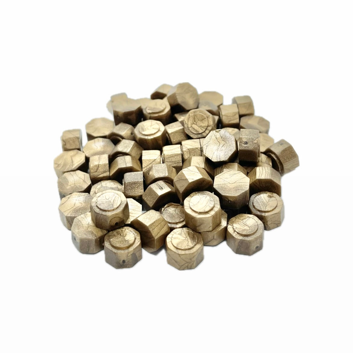 シーリングワックス 50g｜八角型 ブラウン