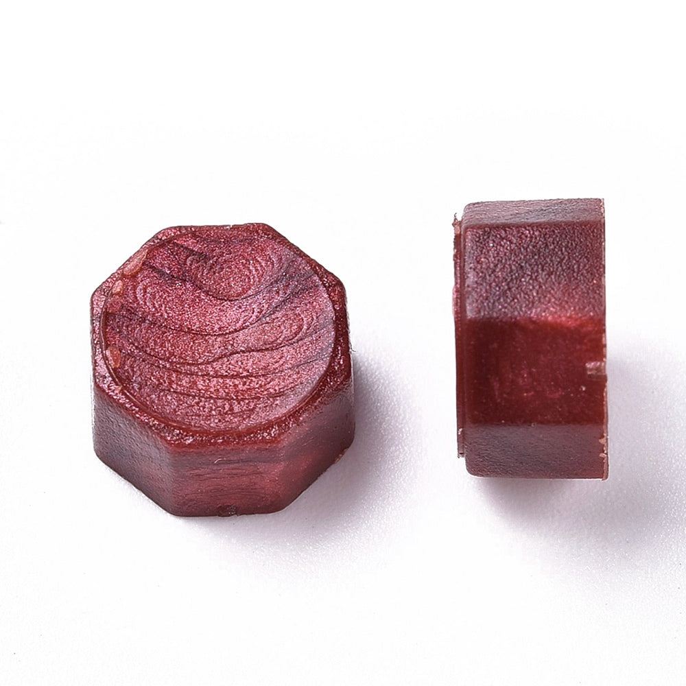 シーリングワックス 50g｜八角型 ボルドー