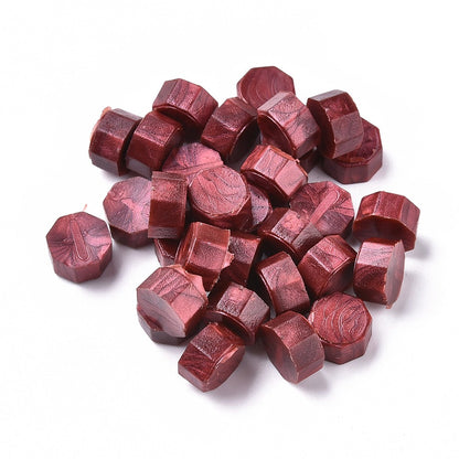 Sealing wax 50g | Octagonal Bordeaux