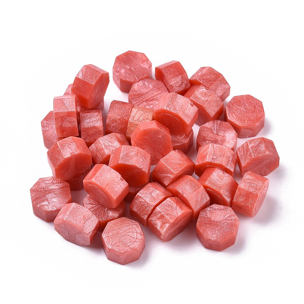 シーリングワックス 50g｜八角型 ルージュ