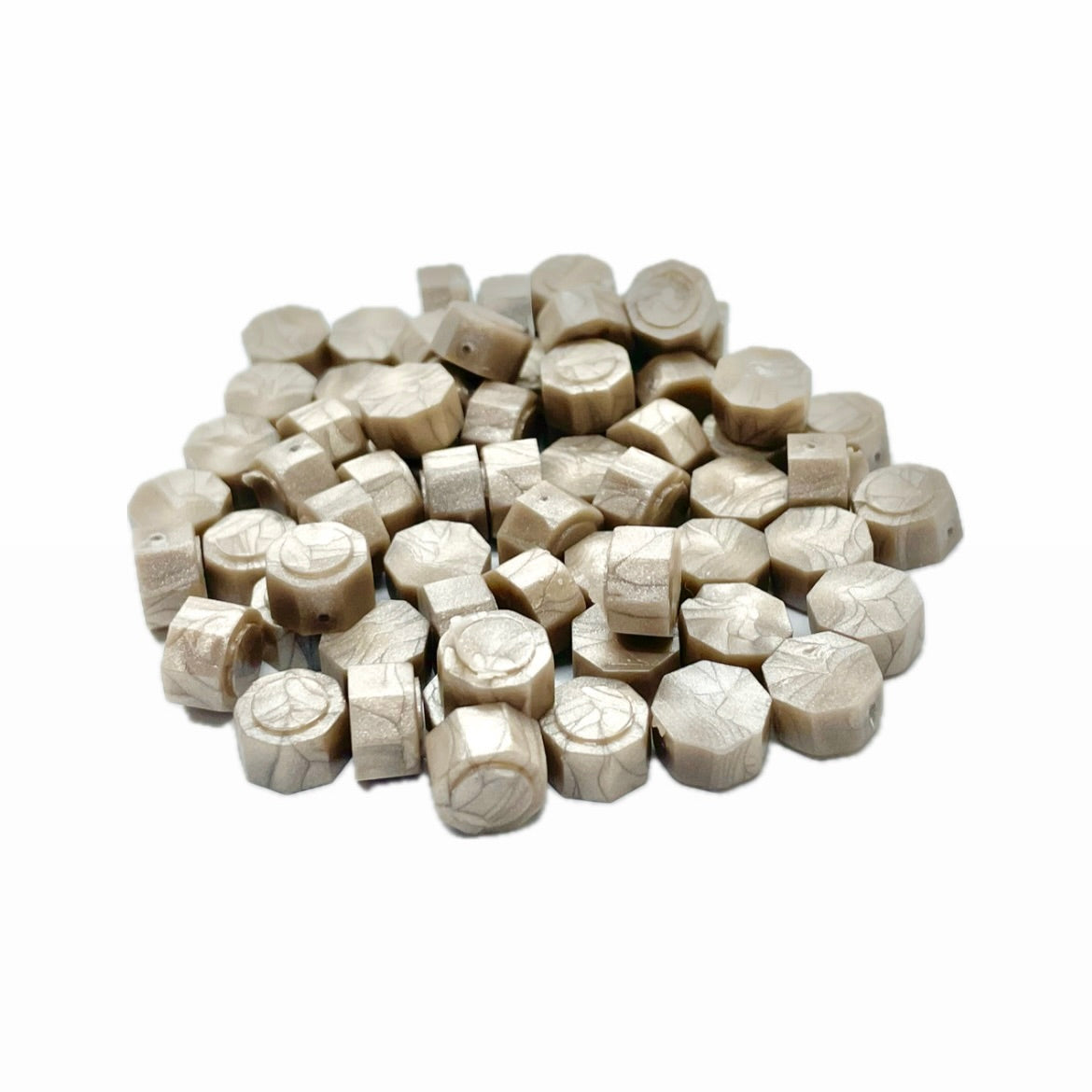 シーリングワックス 50g｜八角型 シェルグレー