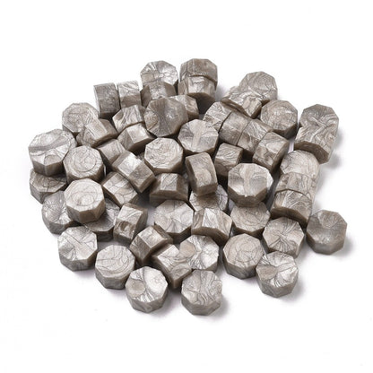 シーリングワックス 50g｜八角型 シェルグレー