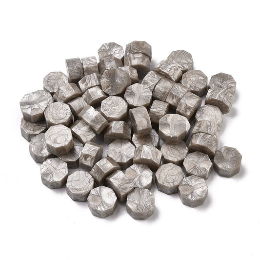 シーリングワックス 50g｜八角型 シェルグレー