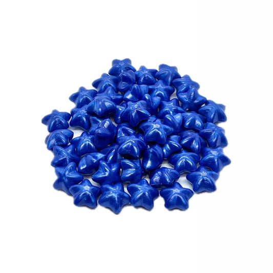 Sealing wax 50g | Star-shaped, royal blue